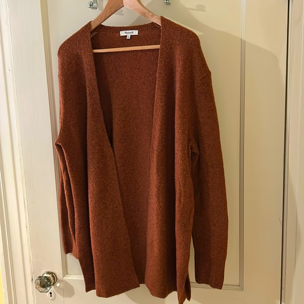 Madewell long cardigan sweater !  Gently used.  Super soft.